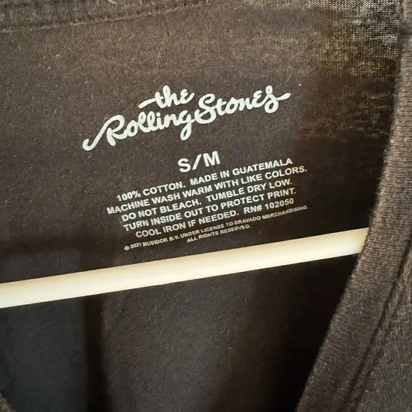 *Final Sale* Y2K The Rolling Stone S/M Cotton Vintage Shirt GUC - Picture 3 of 3